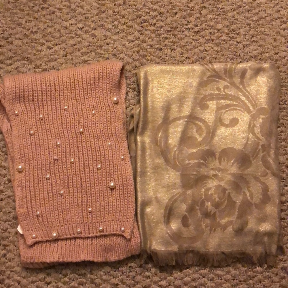 two pretty scarfs!